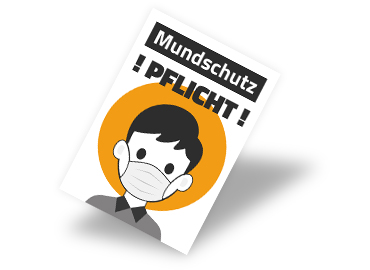 Mundschutzpflicht Infoblatt