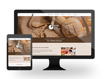 Mühlenbäckerei Webseite