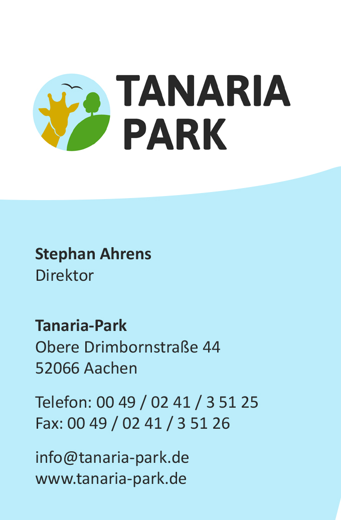 Tanaria Park Visitenkarte