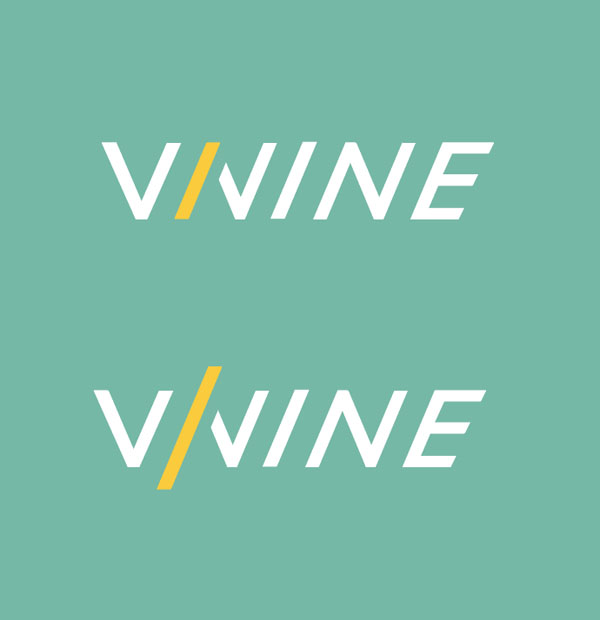 Vinine Logo Entwurf alternativ